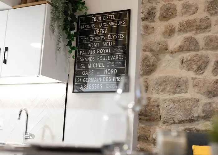 Clara - Modern Loft Sorbonne Notre-dame Historic Frühstückspension